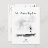 CARTE POSTALE PHARE D'ISLA PANCHA, ESPAGNE (Devant / Derrière)