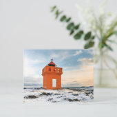 Carte Postale Phare d'Islande (Debout devant)