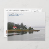 Carte Postale Phare d'Ivory Island (Devant / Derrière)