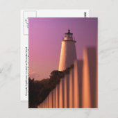 Carte Postale Phare d'Ocracoke (Devant / Derrière)