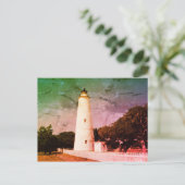 Carte Postale Phare d'Ocracoke (Debout devant)