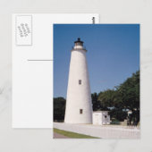 Carte Postale Phare d'Ocracoke (Devant / Derrière)