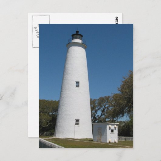 Carte Postale Phare d'Ocracoke (Devant / Derrière)