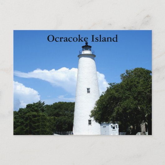 Carte Postale Phare d'Ocracoke (Devant)