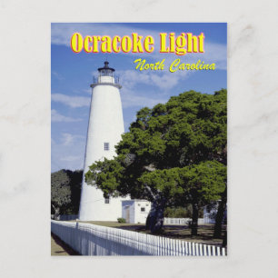 Carte Postale Phare d'Ocracoke, Caroline du Nord