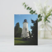 Carte Postale Phare d'Old Presque Isle (Debout devant)