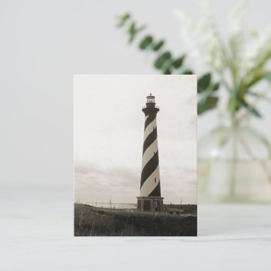 Carte Postale Phare du Cap Hatteras (Debout devant)