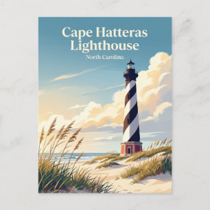 Carte Postale Phare du cap Hatteras Caroline du Nord
