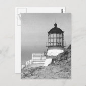 Carte Postale Phare du Cap Mendocino (Devant / Derrière)