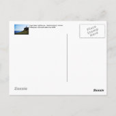 Carte Postale Phare du cap Spear (Dos)