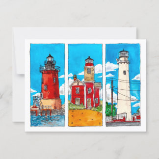 Carte Postale Phare du Delaware
