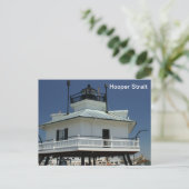 Carte Postale Phare du détroit de Hooper (Debout devant)
