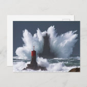 Carte Postale Phare du Four - Finistère - France (Devant / Derrière)