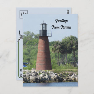 Carte Postale Phare du lac Tohopekaliga Floride