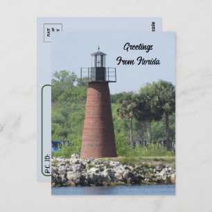 Carte Postale Phare du lac Tohopekaliga Floride