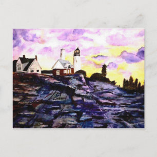 Carte Postale Phare du Maine