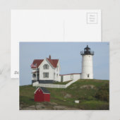 Carte Postale Phare du Maine (Devant / Derrière)