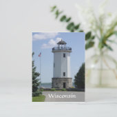 Carte Postale Phare du Wisconsin (Debout devant)