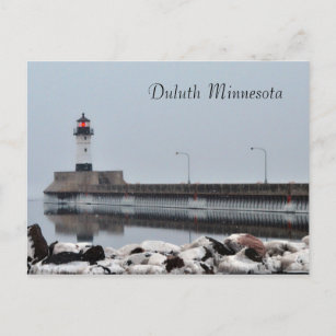 Carte Postale Phare Duluth Minnesota