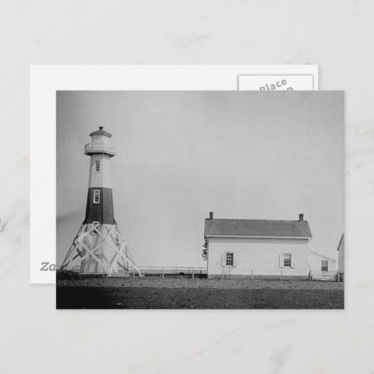 Carte Postale Phare Elm Tree Beacon (Devant / Derrière)