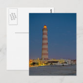 Carte Postale Phare en Aveiro, Portugal (Devant / Derrière)