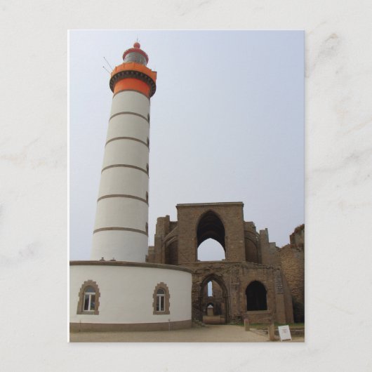 Carte Postale Phare et abbaye de la Pointe Saint Mathieu (Devant)