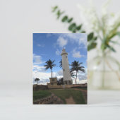 Carte Postale phare galle fort (Debout devant)