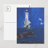 Carte Postale Phare grec (Devant / Derrière)