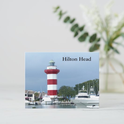 Carte Postale Phare Hilton Head (Debout devant)