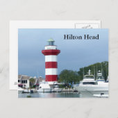 Carte Postale Phare Hilton Head (Devant / Derrière)