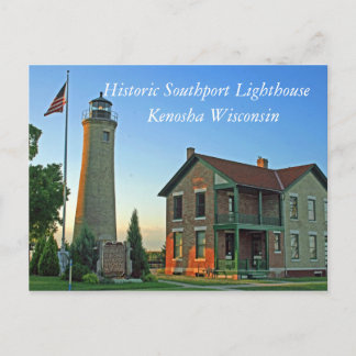 Carte Postale Phare historique de Southport