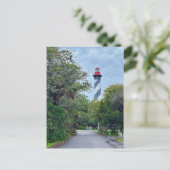 Carte Postale Phare historique de St. Augustine (Debout devant)