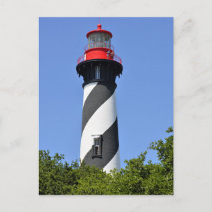 Carte Postale Phare historique de St. Augustine, Floride