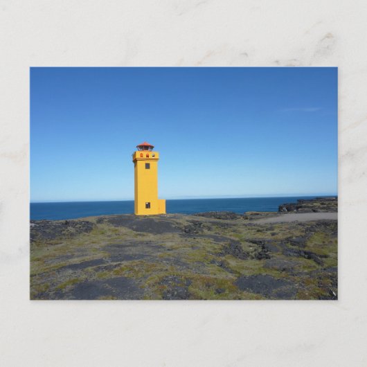 Carte Postale Phare Islande (Devant)