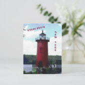 Carte Postale Phare Little Red (Debout devant)