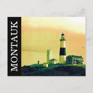 Carte Postale phare montauk
