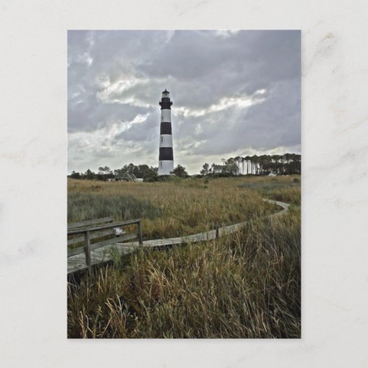 Carte Postale Phare NC (Devant)