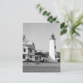 Carte Postale Phare Old Point Comfort (Debout devant)