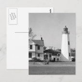 Carte Postale Phare Old Point Comfort (Devant / Derrière)