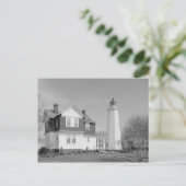 Carte Postale Phare Old Point Comfort (Debout devant)