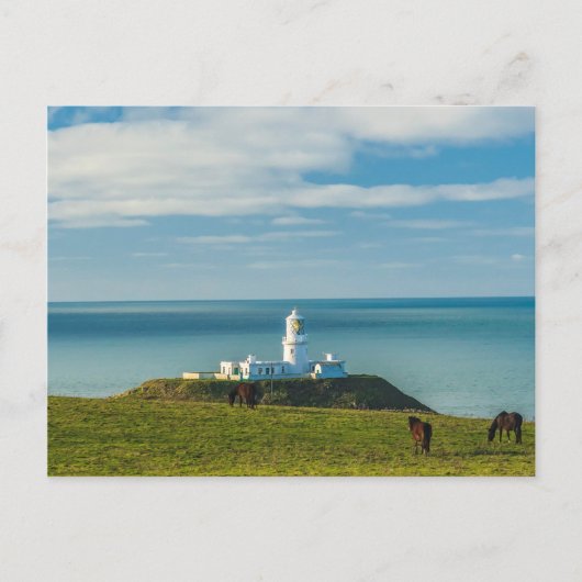 Carte Postale Phare | Pembrokeshire Strumble Head Wales (Devant)