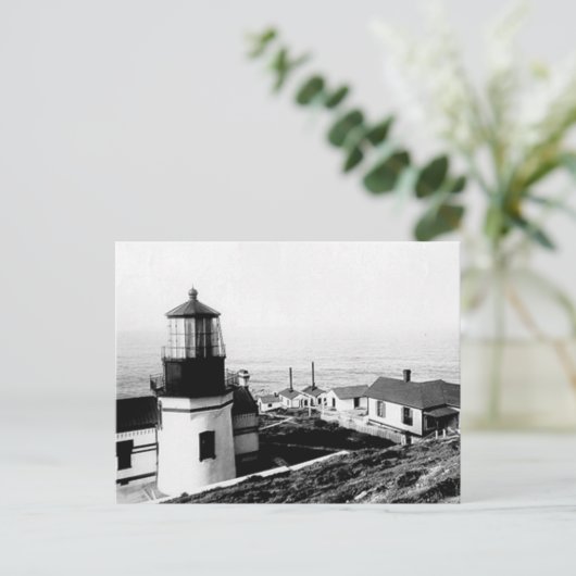 Carte Postale Phare Point Conception (Debout devant)