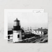 Carte Postale Phare Point Conception (Devant / Derrière)