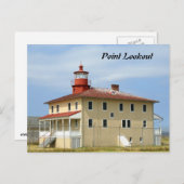 Carte Postale Phare Point Lookout (Devant / Derrière)