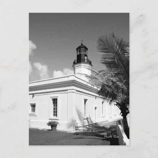 Carte Postale Phare, Porto Rico (Devant)