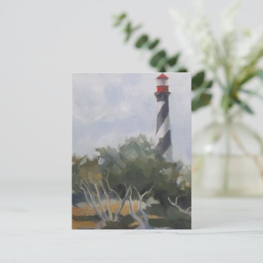 Carte Postale Phare Saint Augustine (Debout devant)