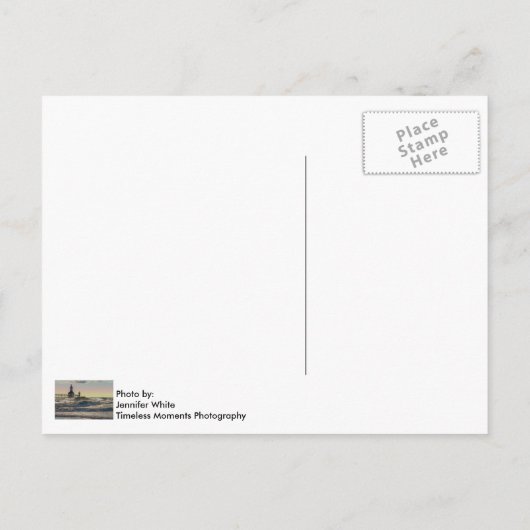 Carte Postale Phare Saint-Joseph (Dos)