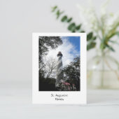 Carte Postale Phare St Augustine Floride 1 (Debout devant)