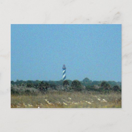 Carte Postale Phare St Augustine, St Augustine, Floride (Devant)