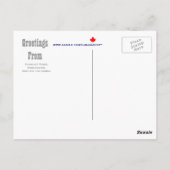 Carte Postale Phare Stanley Park Vancouver Canada (Dos)